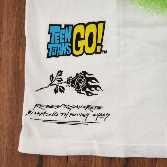 Civil Regime x Teen Titans Go Beast Boy Men's Large Oversized T-Shirt NWT - Picture 3 of 7